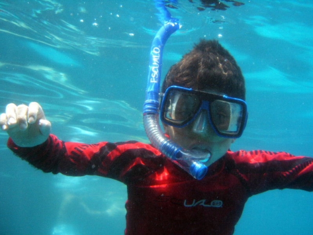snorkel para niños